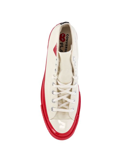 Converse heart-motif high-top sneakers COMME DES GARCONS | P1K1242